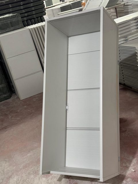 Plastik Beyaz Kombi Dolabı 60x150x30