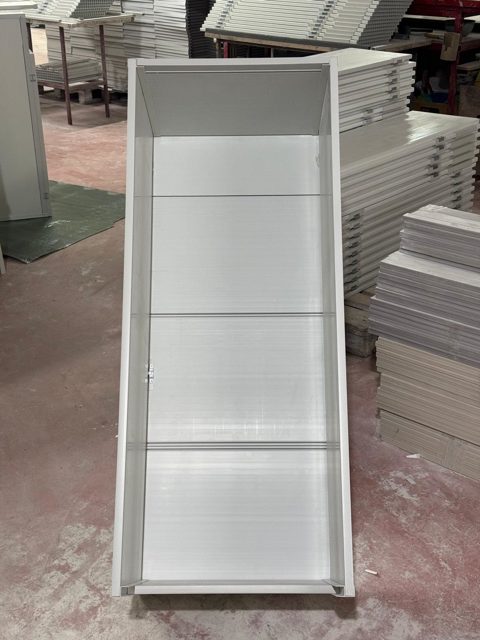 Plastik Beyaz Kombi Dolabı 60x150x30