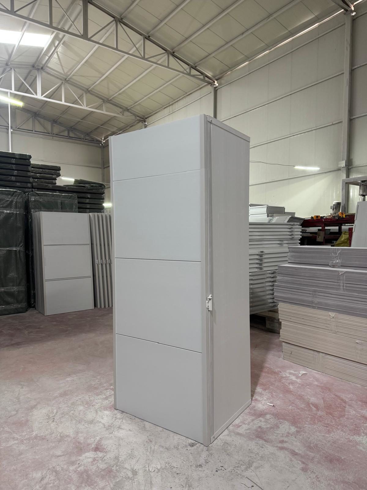 Plastik Beyaz Kombi Dolabı 60x150x30